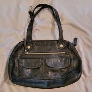 Fossil Leather Handbag